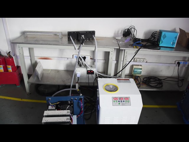 Bedrijfsvideo's over Air Cooled Industrial Water Chiller Recirculating Water Cooling Machine CE